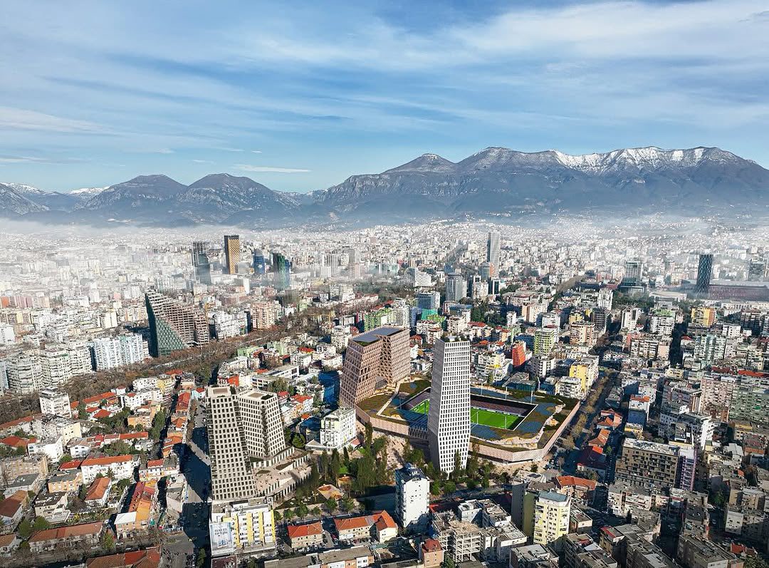 Tirana ,Capital city of Albania 
