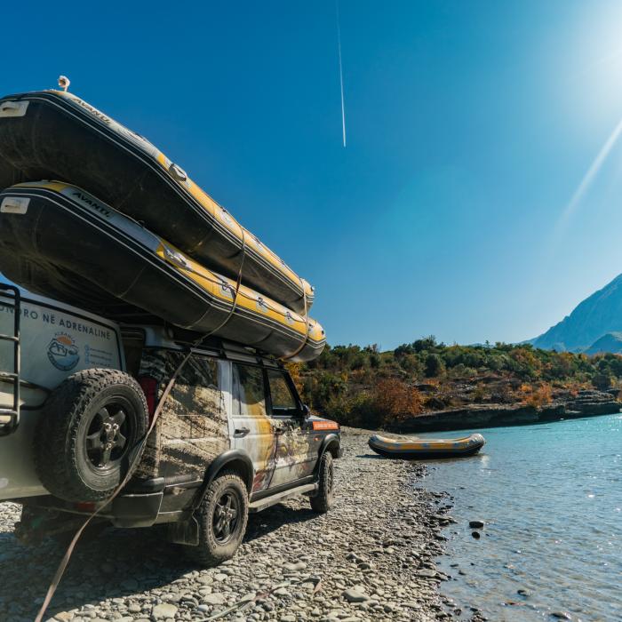 Rafting in Berat Vjosa River