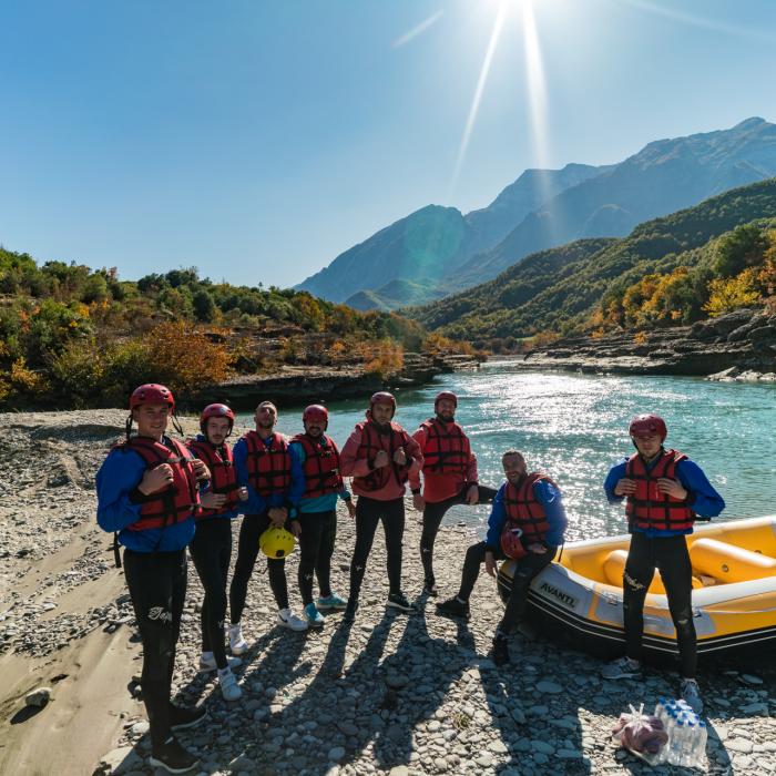 Rafting in Berat Vjosa River