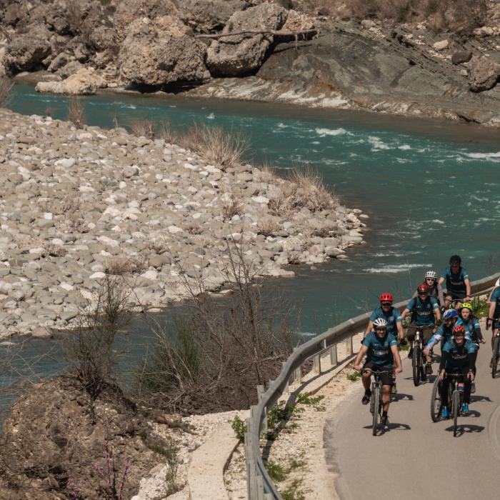 E-bike albania,Vjosa river