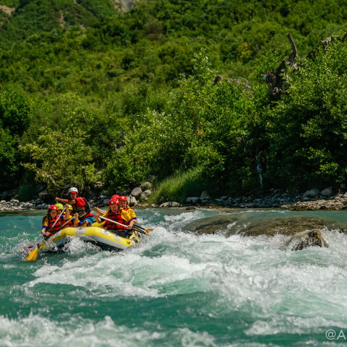 Rafting in Berat Vjosa River