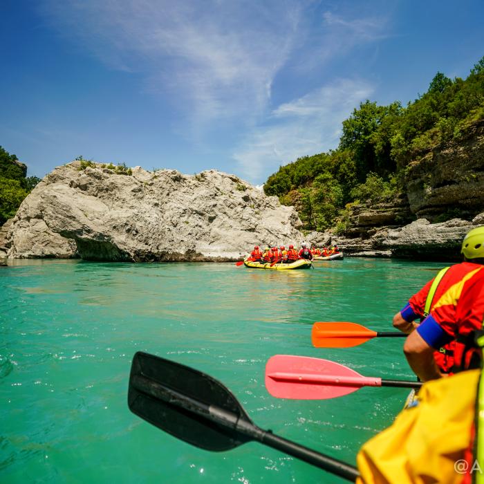 Rafting in Berat Vjosa River