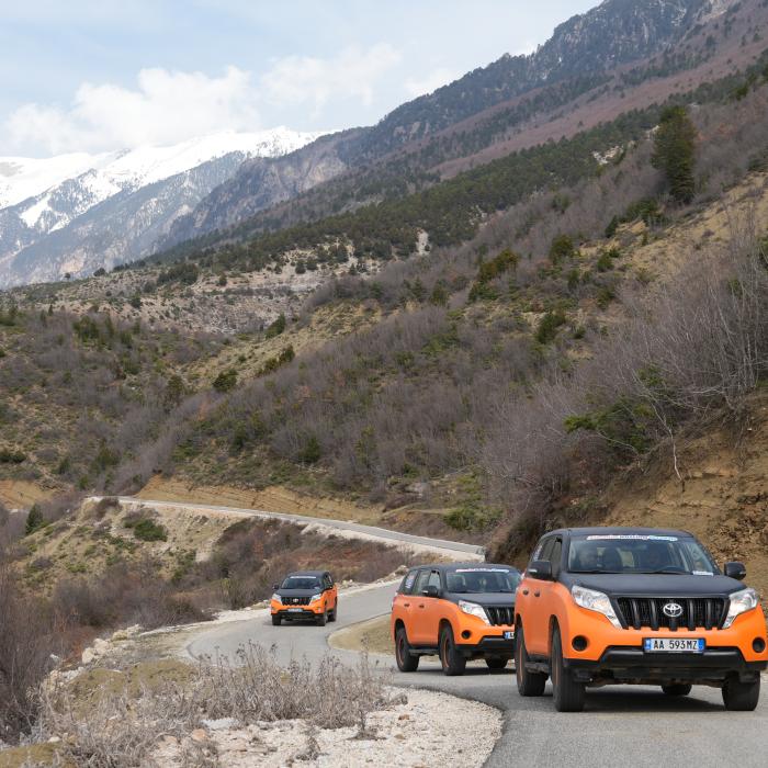 Off road in Tomor Mount