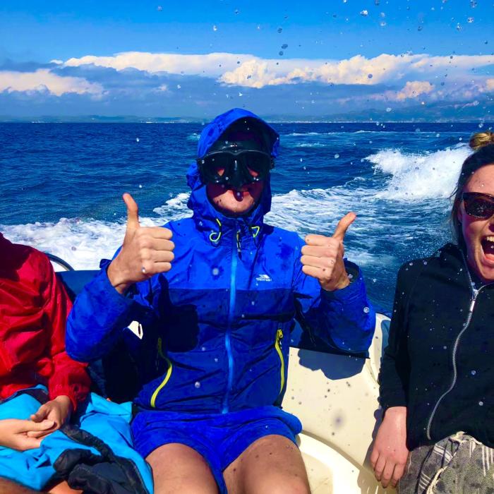 Speed Boat, Snorkeling in Karaburun-Sazan National Marine Park