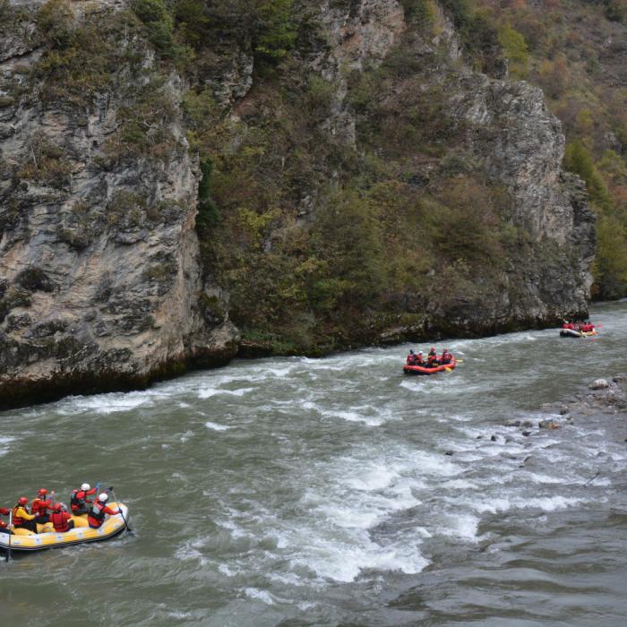 Rafting Tour in Black Drin ,Dibër