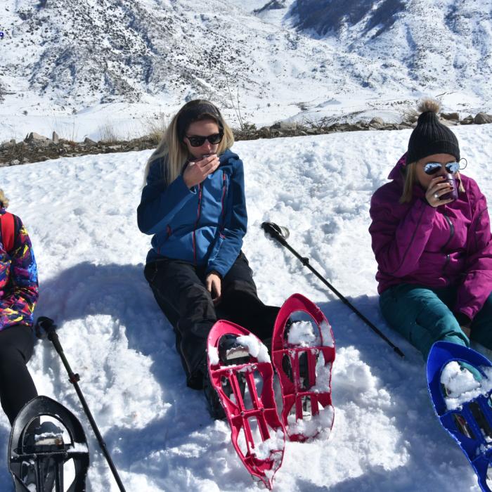 Snowshoeing In the holy Mountain of Tomorr Snowshoeing In the holy Mountain of Tomorr