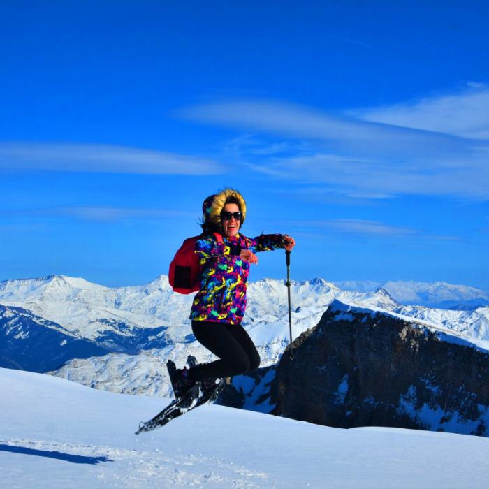 Snowshoeing In  holy Mountain of Tomorr ,Berat