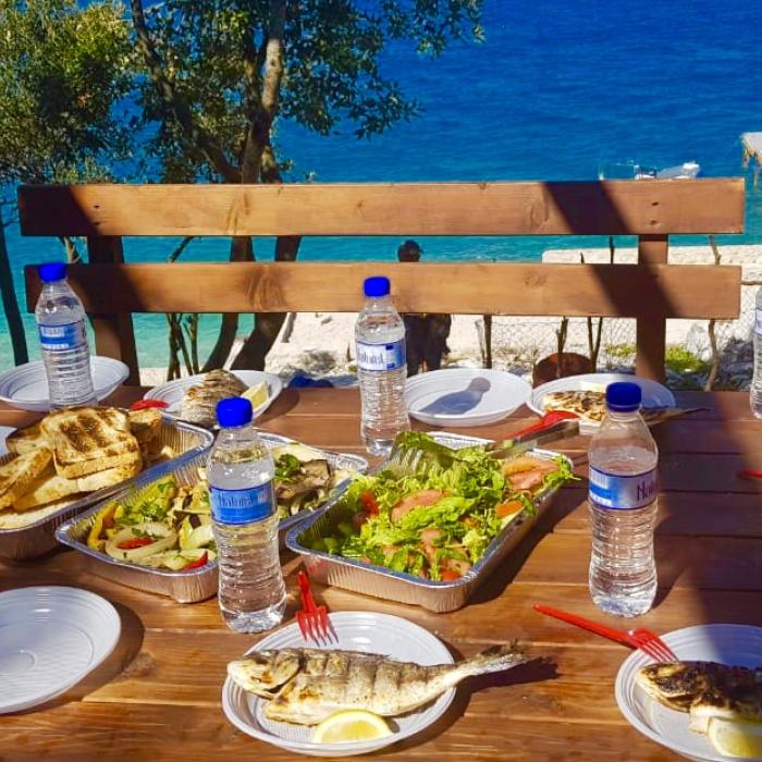 Speed Boat, Snorkeling in Karaburun-Sazan National Marine Park