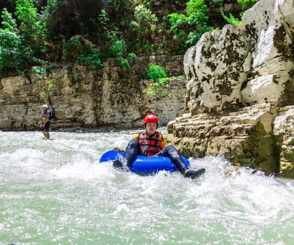 Adventure in Osumi Canyon tubing