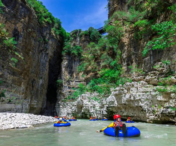 River Tubing in Osumi Canyon