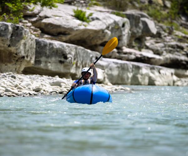 Packrafting in Osumi Canyon