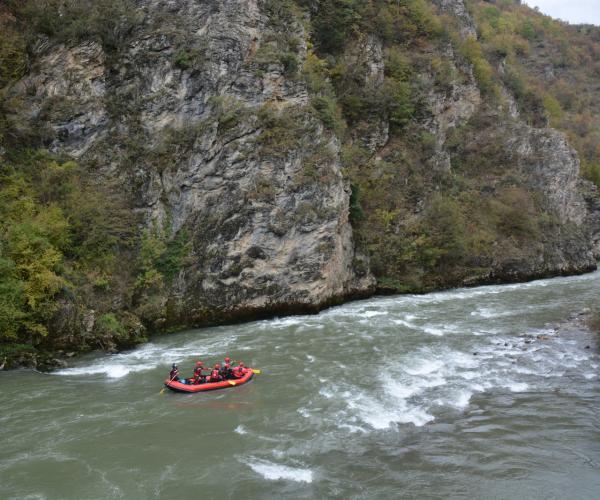 Rafting Tour in Black Drin ,Dibër