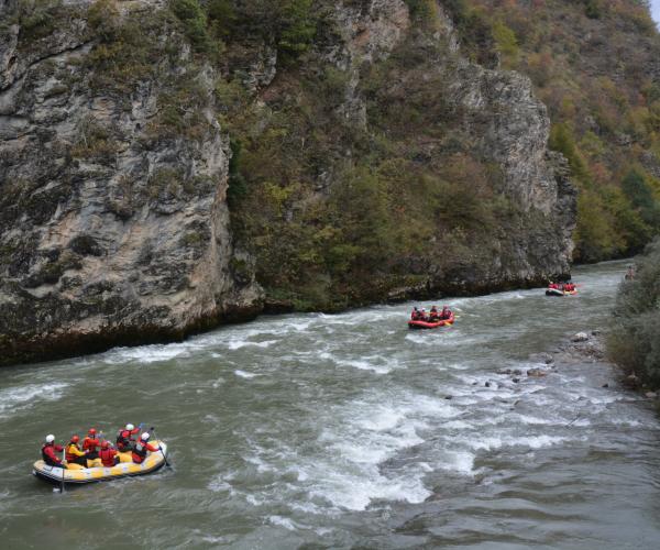 Rafting Tour in Black Drin ,Dibër
