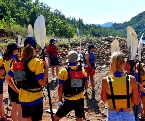 Kayaking Eco Park Ulza Shkopet Day tour