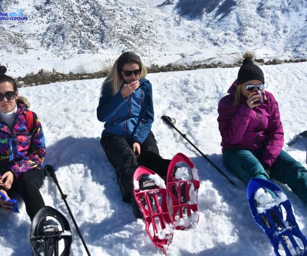 Snowshoeing In the holy Mountain of Tomorr Snowshoeing In the holy Mountain of Tomorr