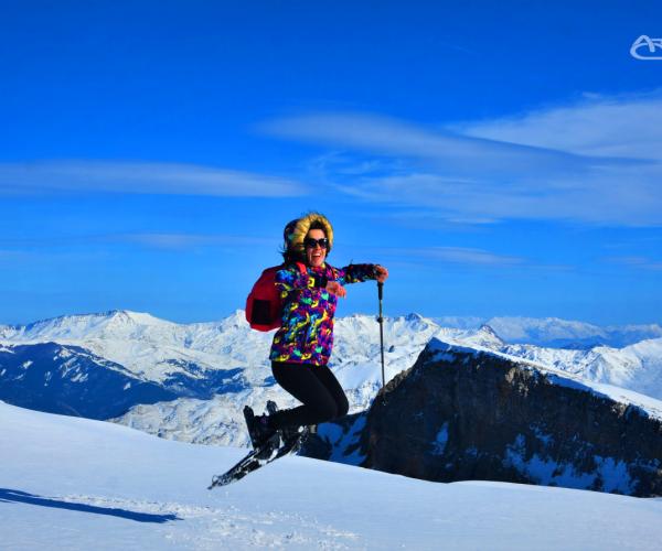 Snowshoeing In  holy Mountain of Tomorr ,Berat