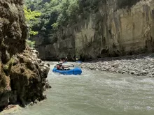 Packrafting in Osumi River