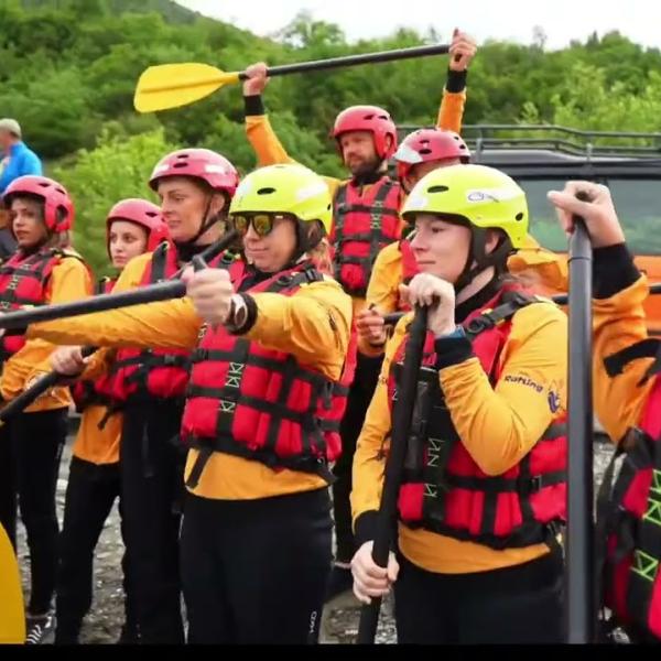 Rafting in Vjosa river Albania  Rafting Group