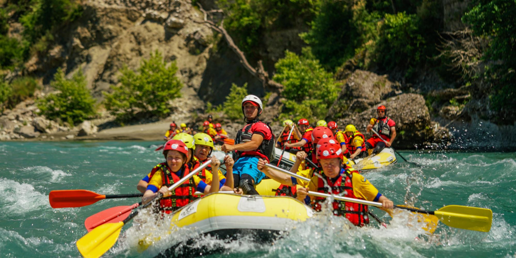 Rafting in Berat Vjosa River 