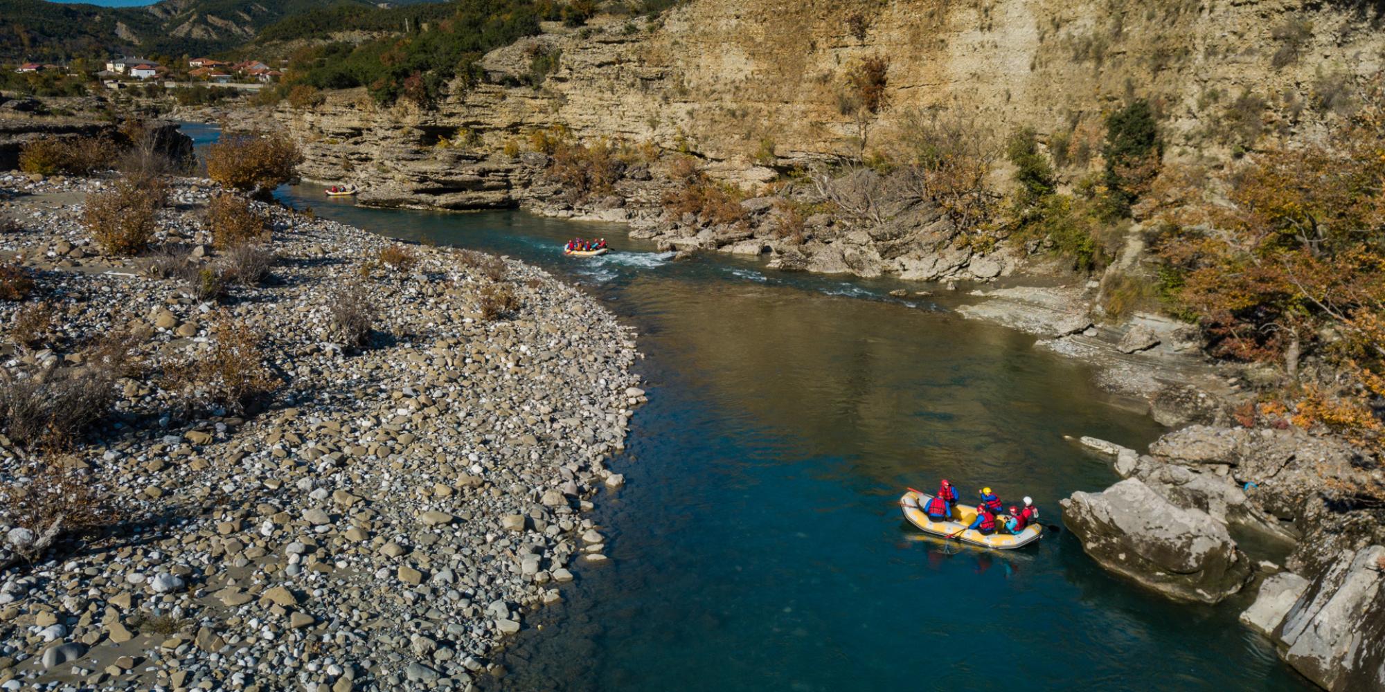 Vip Rafting in Vjosa river 